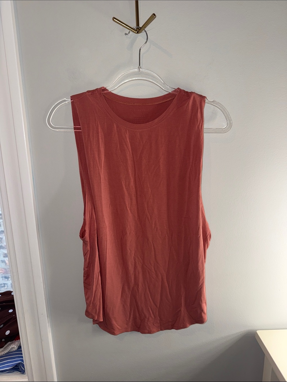 lululemon athletica Muscle Tank in Dusty Coral